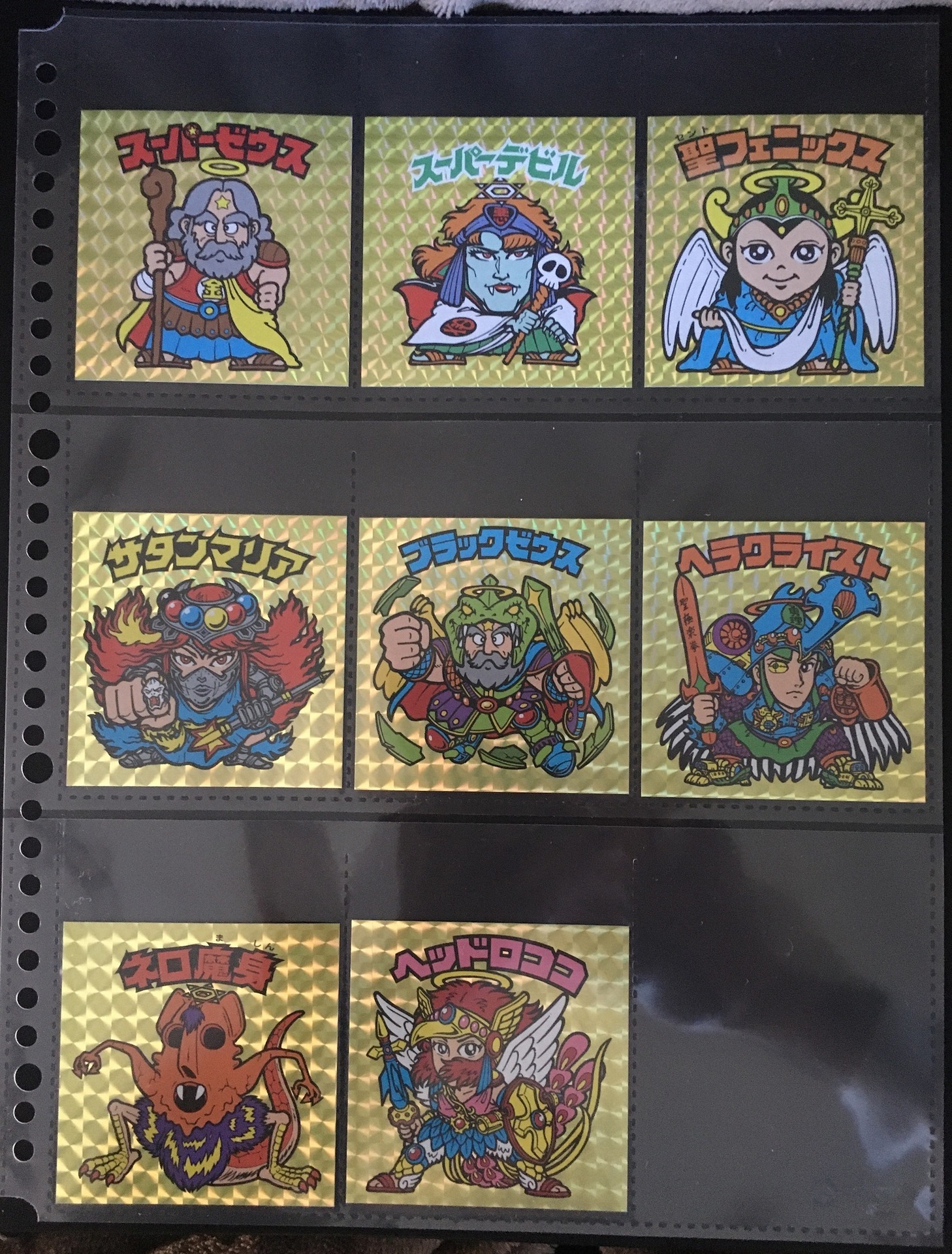 BREEZEビックリマンシール8種類.jpg