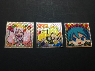 ミックリマンシール3枚桜ミク、亜北ネル、ミクダヨー.jpg